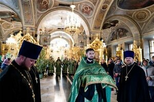 Всенощное бдение в Троицком кафедральном соборе Подольска 03 06 2023