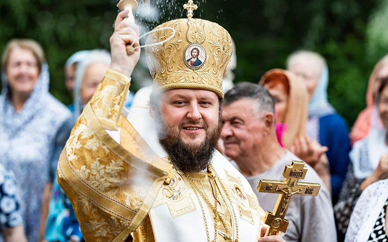 Божественная литургия в Иоанно-Предтеченском храме города Чехова