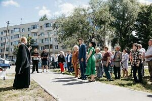 Освящение памятной доски в городском округе Чехов