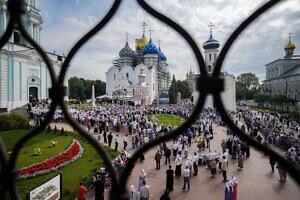 Патриаршее богослужение в Свято-Троицкой Сергиевой лавре