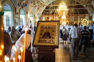 Патриаршее богослужение в Свято-Троицкой Сергиевой лавре