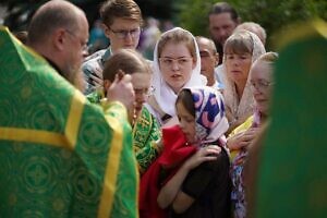 Патриаршее богослужение в Свято-Троицкой Сергиевой лавре