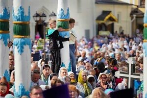 Патриаршее богослужение в Свято-Троицкой Сергиевой лавре