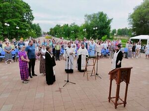 Празднование Дня семьи, любви и верности в городе Люберцы