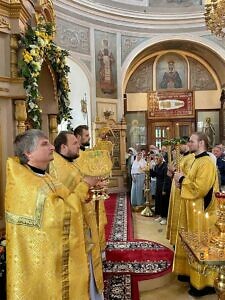 Престольный праздник в Петропавловском храме города Лыткарино