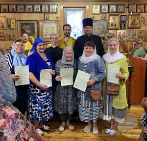 Выпуск Библейско-богословских курсов имени святого преподобного Сергия Радонежского в Никольском храме микрорайона Кузнечики