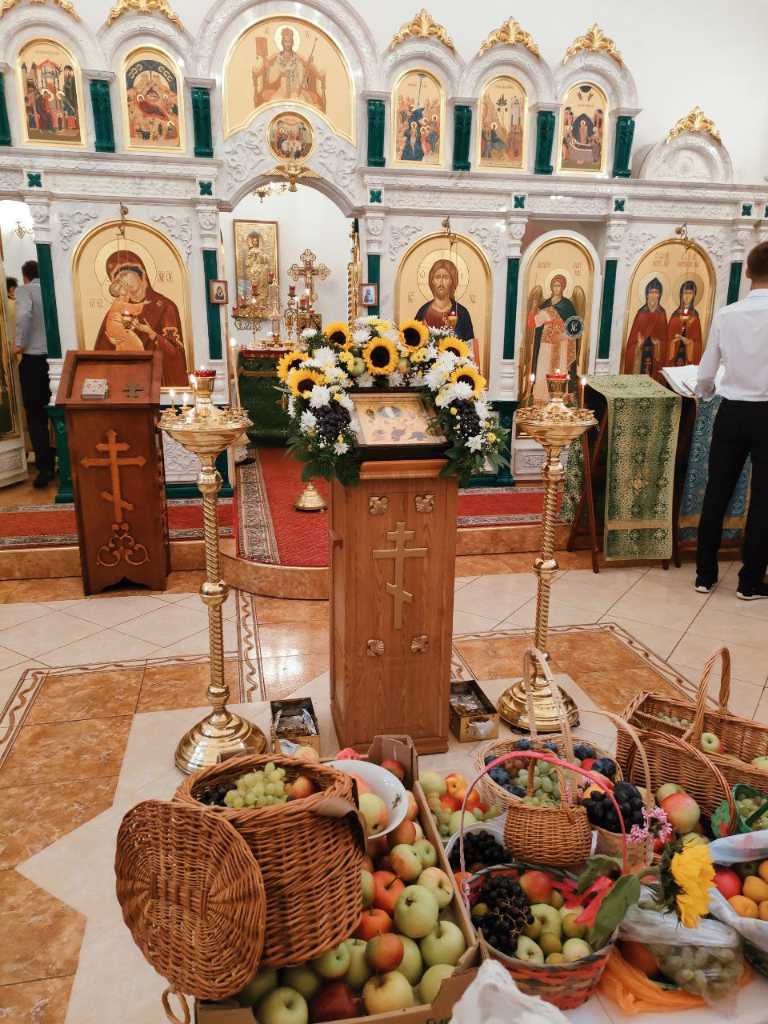 Праздник Преображения Господня в храме благоверных Петра и Февронии города  Домодедово - Подольская епархия