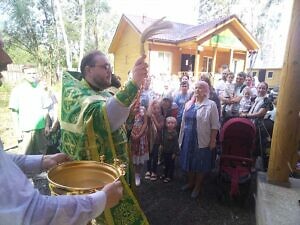 Престольный праздник в деревне Дрожжино