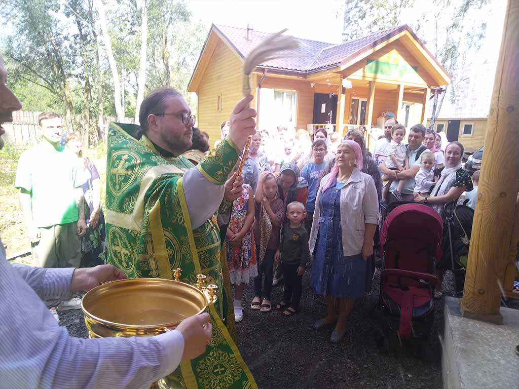 Престольный праздник в деревне Дрожжино - Подольская епархия