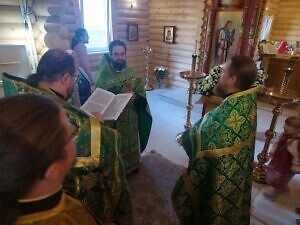 Престольный праздник в деревне Дрожжино