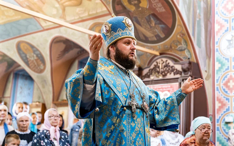 Престольный праздник в Смоленском храме в селе Константиново в городском округе Домодедово