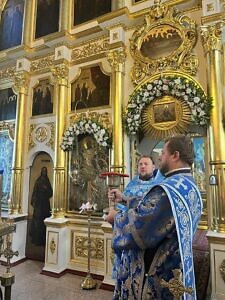 Престольный праздник в Успенском храме села Жилино