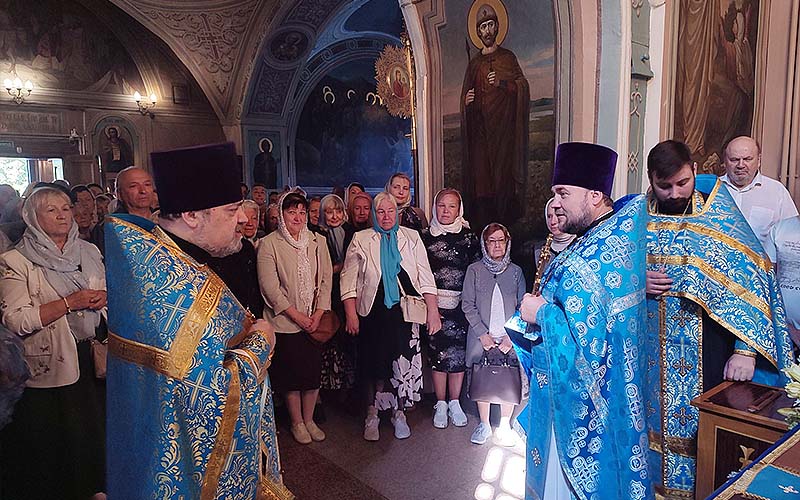 Престольный праздник в Успенском храме села Жилино