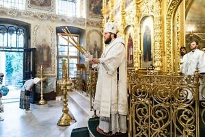 Всенощное бдение накануне праздника Преображения Господня