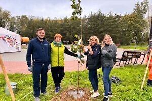 Акция «Наш лес. Посади своё дерево» в Серпухове