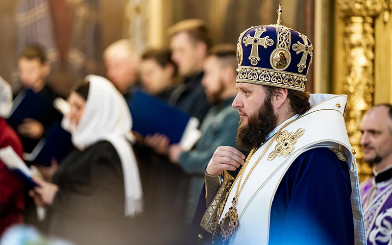 Божественная литургия в праздник Воздвижения Креста Господня в Подольске