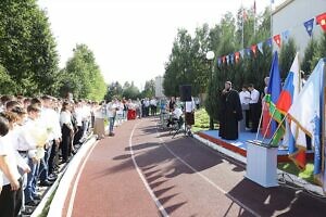 Начало учебного года в училище Олимпийского резерва №4 в Чехове