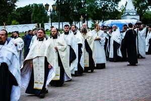 Отпевание митрополита Оренбургского и Саракташского Вениамина (Зарицкого)