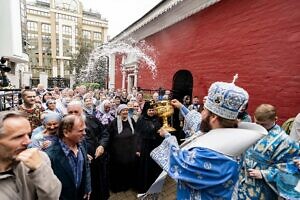 Праздник Рождества Пресвятой Богородицы на подворье Соловецкого монастыря в Москве