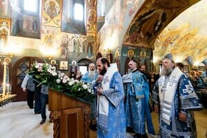 Праздник Рождества Пресвятой Богородицы на подворье Соловецкого монастыря в Москве