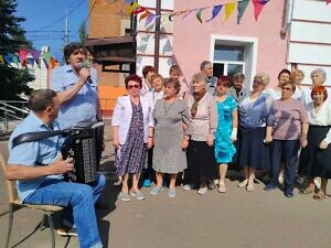 Праздник в Доме ветеранов в Серпухове