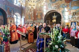 Престольный праздник храма Воскресения Словущего деревни Сертякино