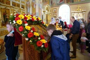 Престольный праздник в Александро-Невском храме города Видное