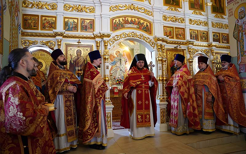 Престольный праздник в Александро-Невском храме города Видное