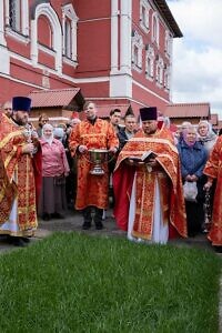 Богослужение в день  памяти священномученика Вячеслава Занкова