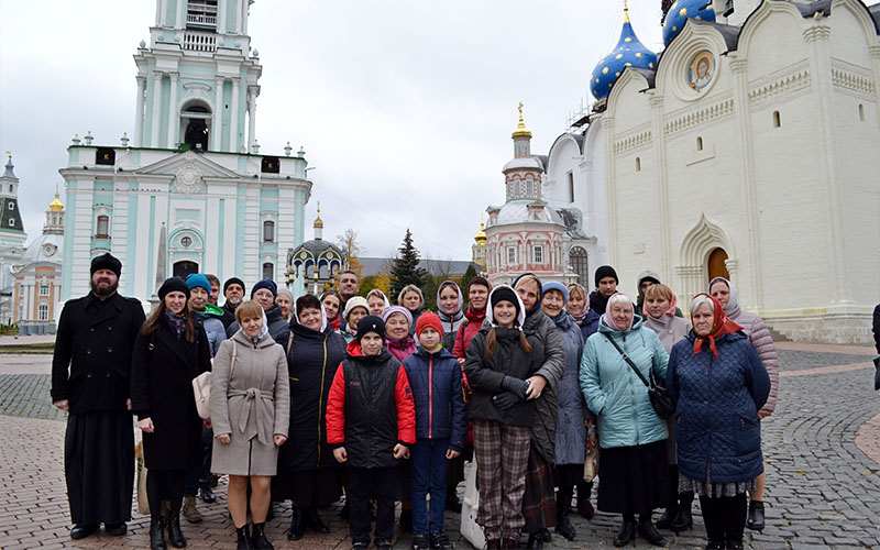 Паломничество в Свято-Троицкую Сергиеву Лавру