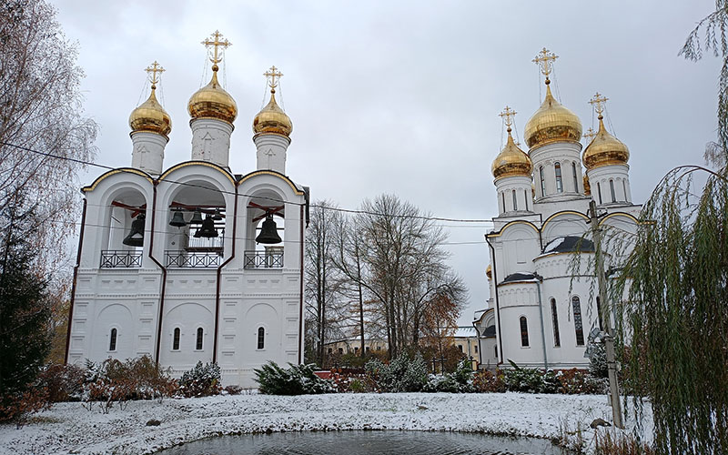 Поклонение Животворящему Кресту в Годеново