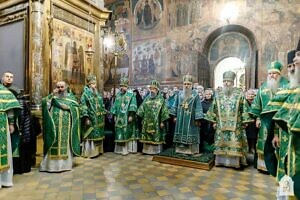 Праздничные торжества в Свято-Троицкой Сергиевой Лавре