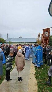 Престольный праздник в Покровском храме села Буняково