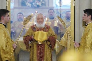 Святейший Патриарх Кирилл совершил освящение Троицкого храма в Коломне