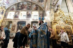 Всенощное бдение накануне праздника Покрова Пресвятой Богородицы