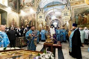 Всенощное бдение накануне праздника Покрова Пресвятой Богородицы