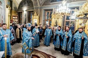 Всенощное бдение накануне  празднования Иерусалимской иконе Божией Матери