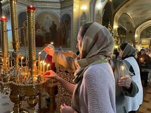 Молебное пение для родных и близких участников СВО