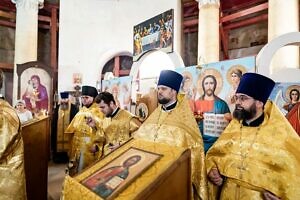 Престольный праздник в храме святителя Димитрия Ростовского деревни Суханово