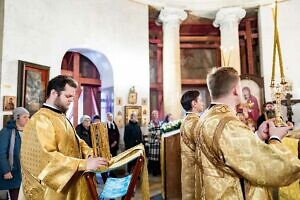 Престольный праздник в храме святителя Димитрия Ростовского деревни Суханово