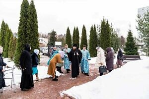 Архиерейское богослужение в храме иконы Божией Матери «Нечаянная радость» посёлка санатория «Подмосковье» г.о. Домодедово