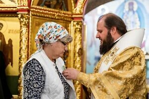 Божественная литургия в Никольском храме п. Володарского