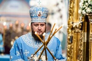 Божественная литургия во Введенском Владычнем женском монастыре города Серпухова