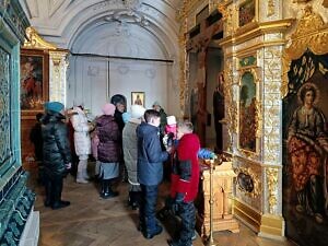 Паломническая поездка учащихся воскресной школы Зачатьевского храма города Чехова в Ново-Иерусалимский монастырь