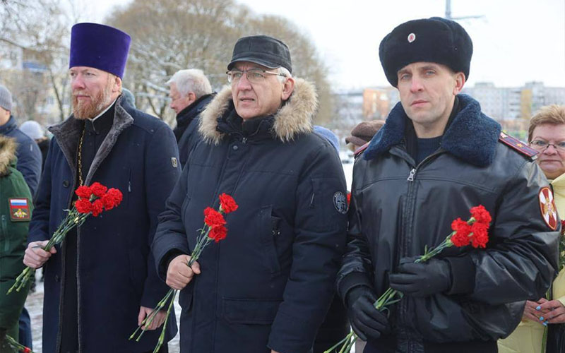 Памятные мероприятия, посвящённые годовщине битвы под Москвой, в г.о. Серпухов