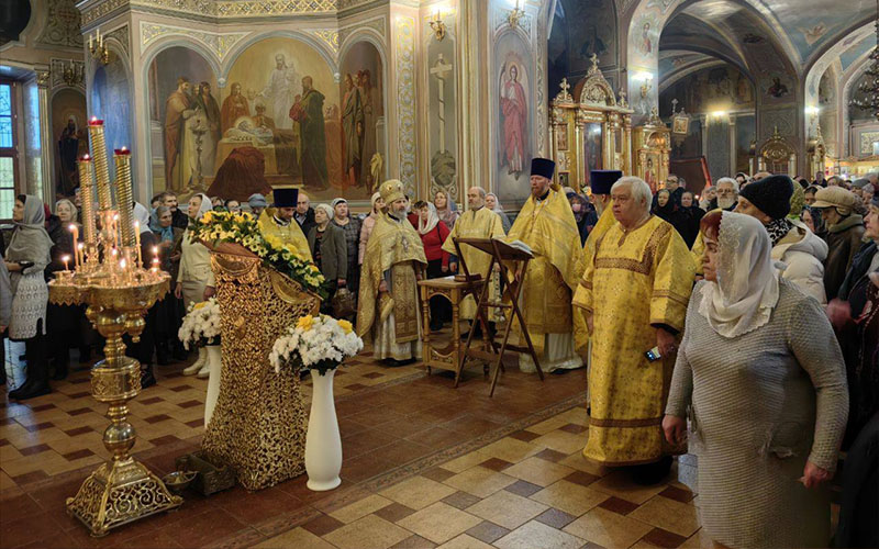 Престольный праздник собора Николы Белого в Серпухове