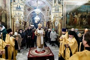 Всенощное бдение накануне дня памяти святителя Николая, архиепископа Мир Ликийских