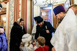 Архиерейское богослужение в Преображенском соборе города Люберцы 13 01 2024