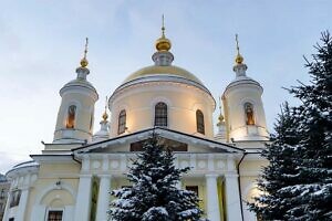 Божественная литургия в Троицком кафедральном соборе Подольска 14 01 2024