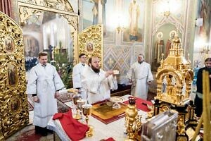 Праздник Богоявления в Вознесенской Давидовой пустыни